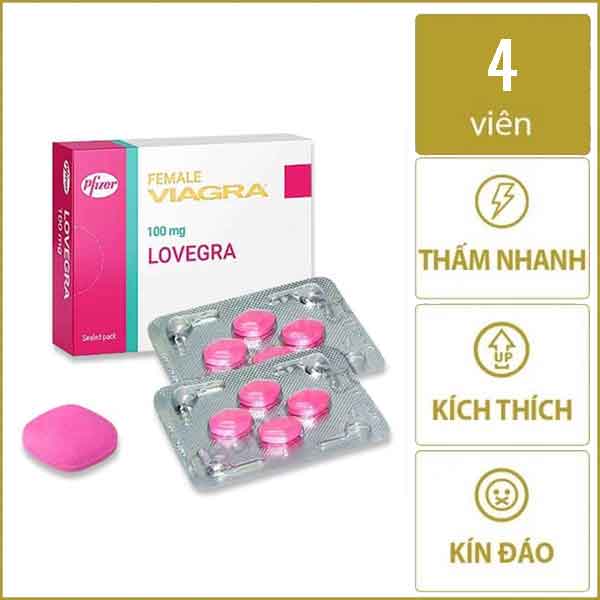  Phân phối Lady Era thuốc kích dục nữ dạng viên 50mg chính hãng pfizer Mỹ tăng hưng phấn nữ giá tốt